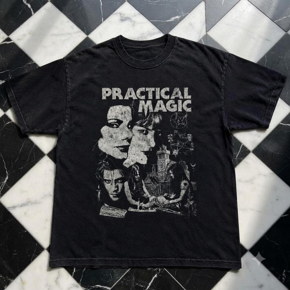 Practical Magic Owens Sisters Vintage Movie Graphic T-Shirt